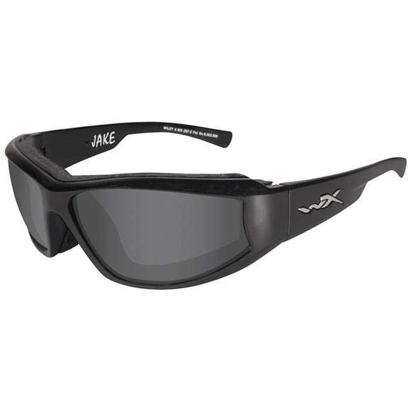 Wiley X Jake Glasses - Smoke Grey Lens / Gloss Black Frame