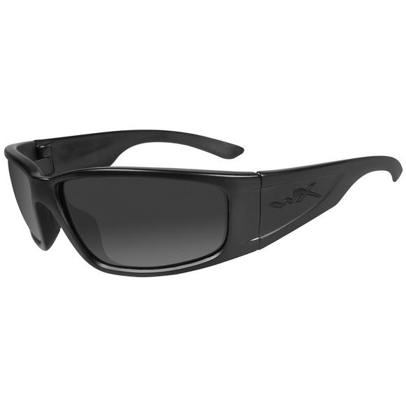 Wiley X Zak Black Ops Glasses - Smoke Grey Lens / Matte Black Frame