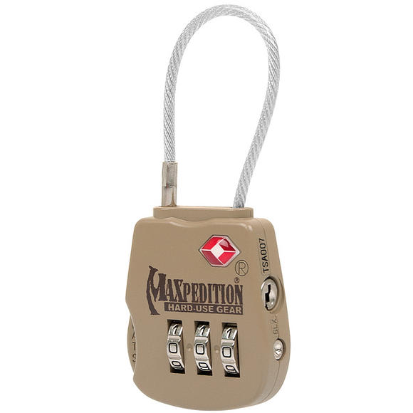Maxpedition Tactical Luggage Lock Khaki