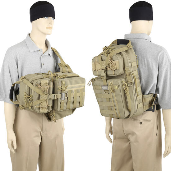 Maxpedition Sitka Gearslinger Khaki Backpacks & Rucksacks Military 1st