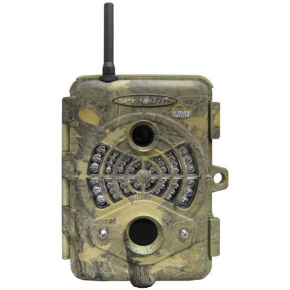 SpyPoint Live GSM Cellular Infrared Digital Trail Camera Camo