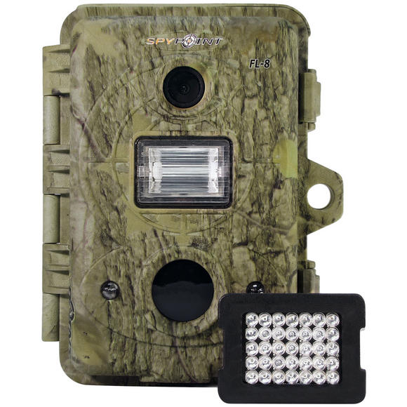 SpyPoint FL-8 Flash / Infrared Digital Trail Camera Camo