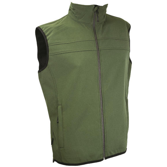 Highlander Soft Shell Gilet Jacket Olive