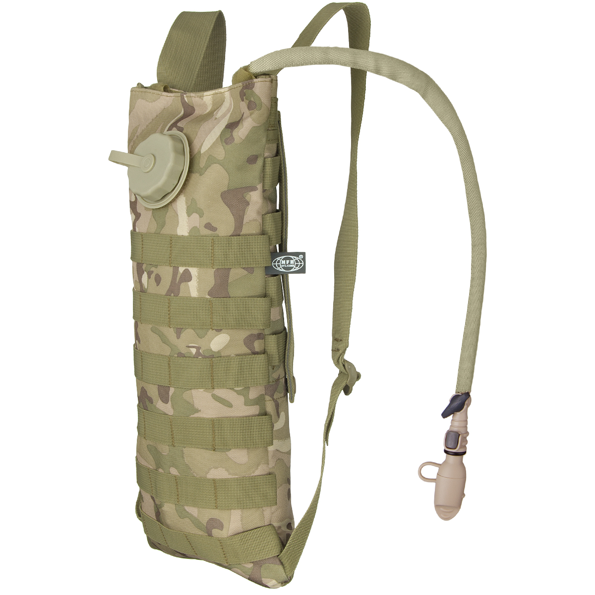MFH Hydration Bladder and Carrier MOLLE Operation Camo Hydration