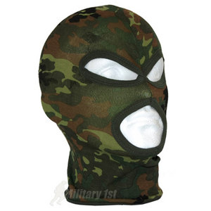 Lightweight Cotton 3 Hole Balaclava Flecktarn