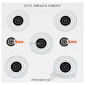SMK 25ft 17cm Card Targets (100 Pack)
