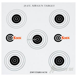 SMK 25ft 14cm Card Targets (100 Pack)