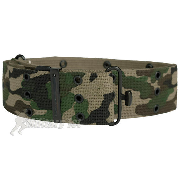 Mil-Tec LC-1 Pistol Belt Woodland