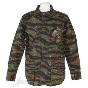 MFH BDU Vietnam Ripstop Combat Shirt Tiger Stripe