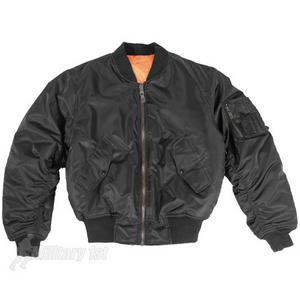 Mil-Tec MA-1 Flight Jacket Black