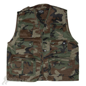 Mil-Tec Fishing Vest Woodland