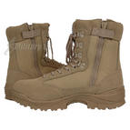 View Item Mil-Tec Tactical Side Zip Boots Khaki