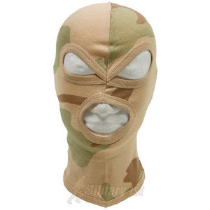 Lightweight Cotton 3 Hole Balaclava 3-Desert