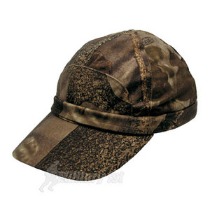 Hunter Cap with Fluorescent Strip Real Tree Brown