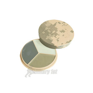Mil-Tec Camo Face Paint 3 Colours with Mirror ACU Digital