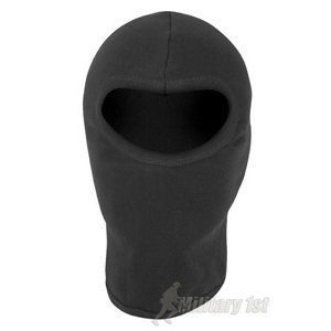 Mil-Com Cotton Open Face Balaclava Black