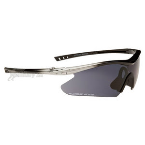 Swiss Eye F-16 Glasses Silver/Black Frame