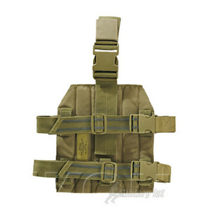 Helikon Drop Leg Panel MOLLE Coyote