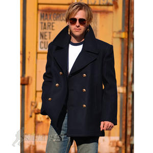 German Marine Colani Pea Coat Navy
