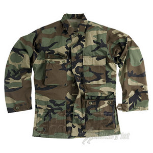 Helikon Genuine BDU Shirt Polycotton Ripstop Woodland