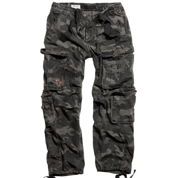 Surplus Airborne Vintage Trousers Black Camo