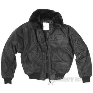 CWU-45P Jacket with Fur Collar Black