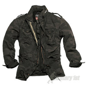 Surplus M65 Regiment Jacket Black Camo
