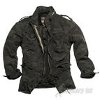 View Item Surplus M65 Regiment Jacket Black Camo