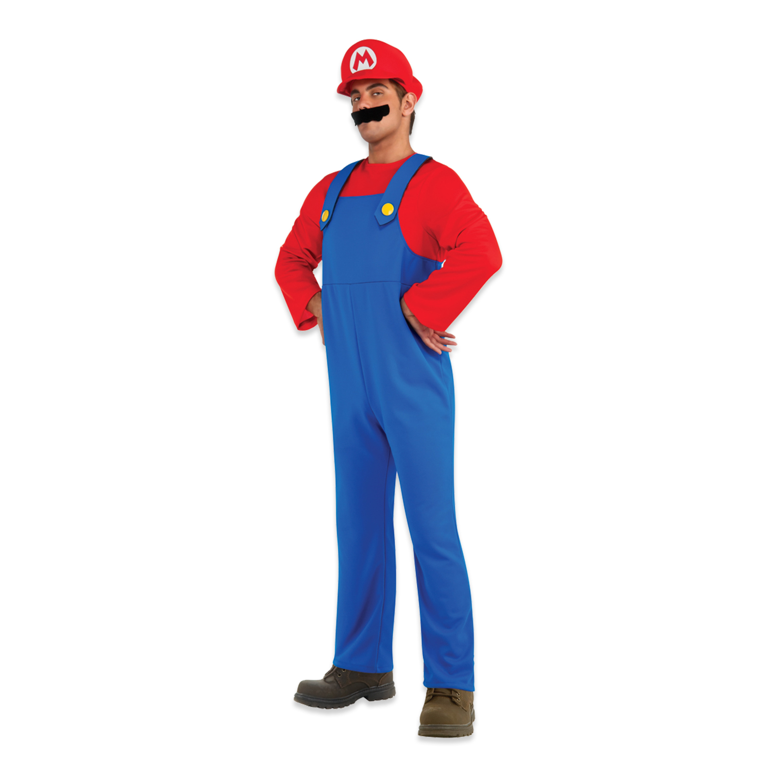 Super Mario Bros. Adult Fancy Dress Costumes Nintendo Plumber Party