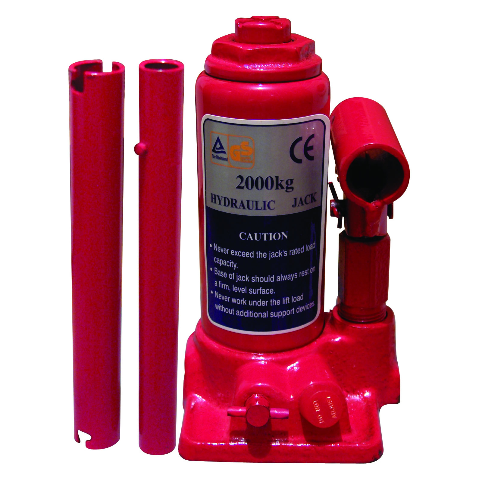 HEAVY DUTY 2 TON HYDRAULIC BOTTLE JACK LIFT FOR CAR/VAN/BOAT/CARAVAN UP