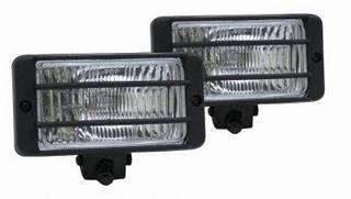 Rectangular Halogen Driving Lamps With Bulbs
