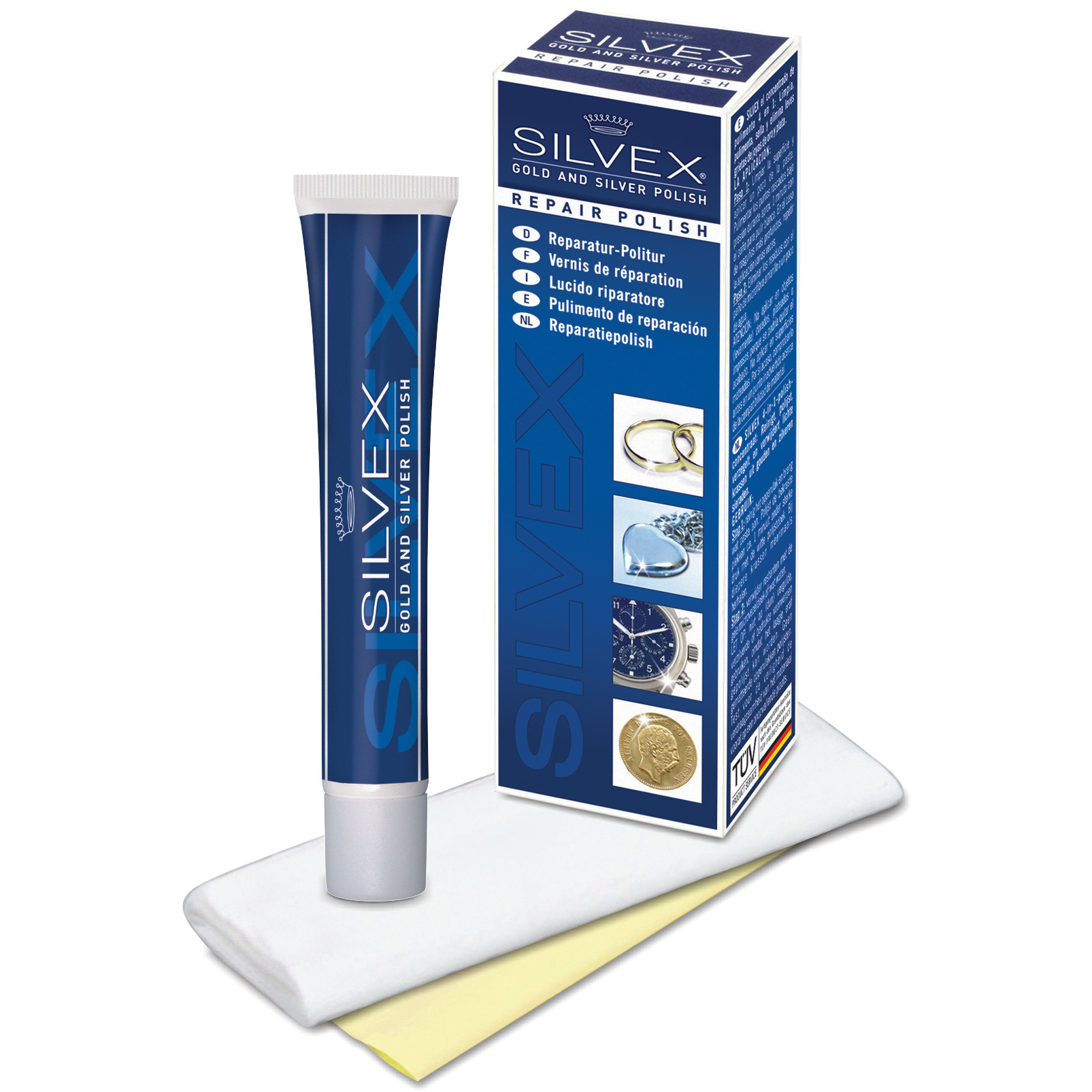 SILVEX GOLD AND SILVER SCRATCH/SHINE REPAIR POLISH NEW eBay