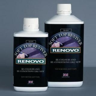 Renovo Green Soft Top Car Hood Colour Reviver 1 Litre