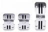 View Item Sparco 77 Range Chrome Plated Car Foot Pedal Covers