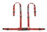 View Item Red Sparco 4 Point Bolt In Seat Belt Racing Harness