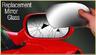 View Item Nissan Primera 96-02 Replacement P/S Wing/Door Mirror Glass