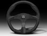 View Item MOMO Quark Black Airleather Car Steering Wheel