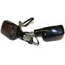 View Item Motorbike Mini/Short Black Indicators With Smoked Lens