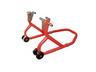 View Item Biketek Motorbike Front Wheel Red Paddock Stand