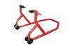 View Item Biketek Motorbike Rear Wheel Red Paddock Stand