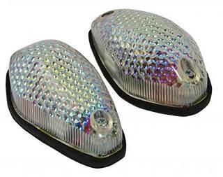 Iridium Crystal Motorbike Fairing Indicators