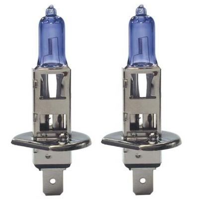  Headlights on H1 Mega White Halogen Front Car Headlight Bulbs