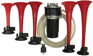 La Cucharacha Musical Car Air Horns Kit