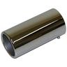 View Item 70mm Chrome Rolled Edge Car Exhaust Trim Finisher