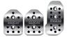 View Item Sparco Polished Alloy Grip Car Foot Pedals