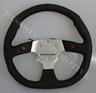 View Item Mountney Flat Bottom Replacement Car Steering Wheel With Buttons