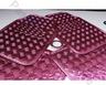 View Item Pink 4 Piece Car Mat Set & Alloy Tax Disc Holder