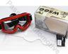 View Item WSGG Red Motocross Racing Goggles & Tear Off Strips