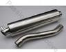 View Item Honda CBR600 FS Sport 01-02 Viper Alloy Exhaust Can & Link Pipe