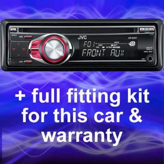 Citroen AX/XM Replacement JVC CD/MP3 Tuner Package
